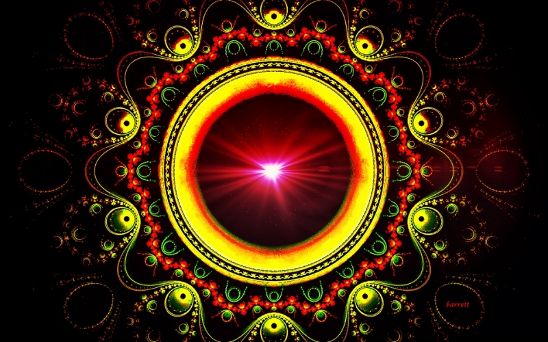 Red Star Jewel of Betelgeuse by artist Don Barrett